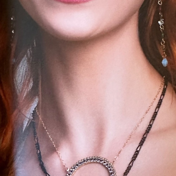 Sabika Global Color Circle Statement Necklace - Picture 12 of 12